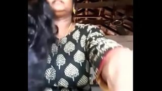 Desi Aunty Slowly Peeling Off Her Sari To Reveal Plump, Glistening Melons