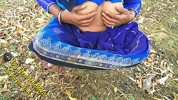 Wild Indian Village Temptress Radhika Bares Her Untamed Bush For Raw Outdoor Passion
