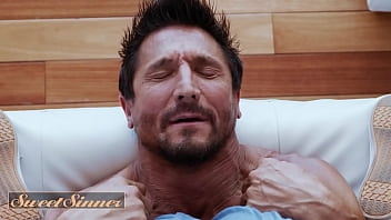 Britney Light Seduces Her Friend’s Dad With A Sensual Massage Before Taking His Hard Cock Deep In Her Mouth