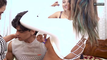 Desi Yoga Teacher Ravaged By Wild Lady Gang In Outdoor Orgy (hindi Audio)
