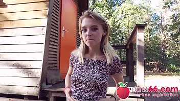 Innocent Teen Lily Ray Gets Railed Hard Behind The Abandoned Shed And Eagerly Gulps Down Every Last Drop Of His Hot, Sticky Load!
