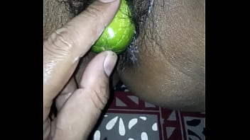 Desi Wife Devours A Thick, Juicy Cucumber With Hungry Lips