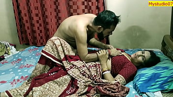 Indian Milf Bhabhi’s Steamy Real Sex With Husband’s Friend In Clear Hindi Audio