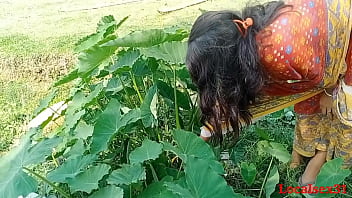 Sultry Bengali Boudi’s Wild Outdoor Fuck Session With Young Stud’s Massive Black Cock