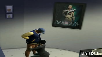 Peeping On The Takeout Girl: Asian Beauty Gagging On A Thick Black Cock In The Restroom Stall