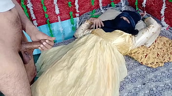 Desi Bride In Yellow Gets Her Tight Pussy Stretched By A Thick Indian Cock In Raw, Hardcore Fucking