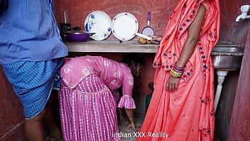 Desi Step-family Kitchen Orgy Xxx Hindi Audio