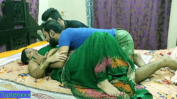 Sizzling Indian Milf Aunty Gets Double Stuffed By Her Lusty Servants, Moaning With Raw, Filthy Audio