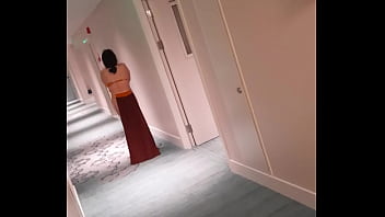 Beijing Dom: Chinese Slave Struts Through Hotel Corridors, Dripping With Submission.