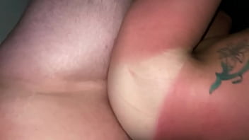 Bent Over And Begging For It In The Open Doorway, Taking A Hot Load Where Anyone Walking By Can See Her Get Filled Up.
