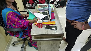 Sizzling Indian Milf Ravaged By Office Boy In Hindi