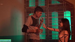 Indian Beauty Gets Drilled By Her Program Director After Practice, Moaning For More.