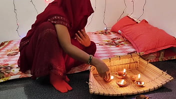 Sizzling Diwali Night: My Boyfriend And His Bhabhi Ravage Me In A Sweaty Village Tryst