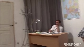 Two Sluts Get Their Tight Pussies Stuffed By Their Hung Teacher Telsev