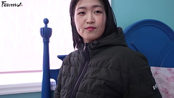 Sultry Korean Babe Teases In Black Stockings For A Naughty Role-play Session