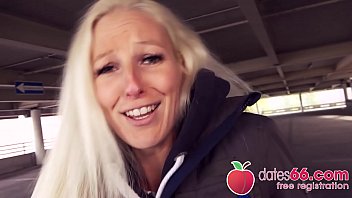 Sultry Teutonic Temptress Gets Ravished By A Stranger In A Public Fuck Fest!