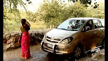 Sweaty Village Bhabhi Gets Soapy And Wet While Giving Her Car A Deep, Dirty Rubdown