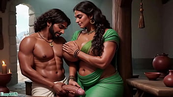 Sizzling Indian Aunty Surrenders To Raw, Steamy Passion In This Ai-generated Fantasy.
