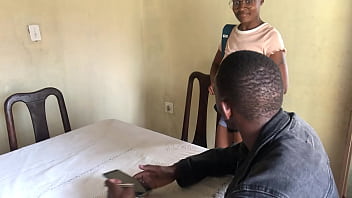 Ebony Coed Seduces Her Teacher During A Private Tutoring Session.