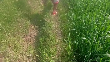 Sizzling Indian Aunty Gets Ravaged In The Wild By A Young Stud