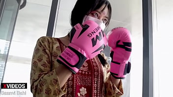 Desi Ufc Babe Throws Down With Knockout Power And Raw, Untamed Passion.