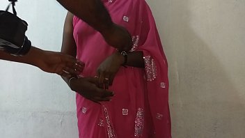 Desi Vixen Vanitha In A Clinging Blue Saree, Her Heavy Tits Begging To Be Squeezed And Nipples Pinched As She Fingers Her Slick, Bare Pussy