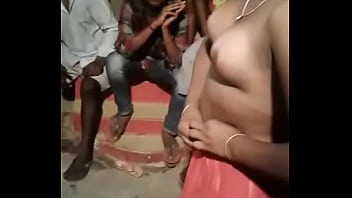 Bare Bodies Swaying In The Moonlight, A Primal Village Ritual