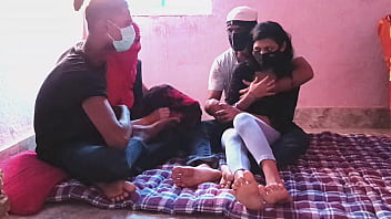 Desi Couple Swap: Indian Wife Swapping And Foursome Fuck Fest