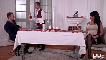 Long-haired Temptress Valentina Ricci Gets Stuffed By Two Massive Cocks In Both Her Tight Holes
