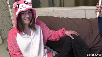 Two Young Lesbian Students Seduce Their Teacher And Take Turns Riding His Massive Cock On Campus.