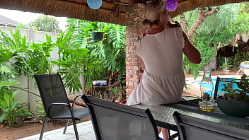 Bending Over My Ex-wife, I Slide Deep Into Her Wet Pussy