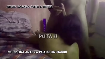 Desesperada Por Verga, Angie La Casada Se Escapa Para Entregarse Como Puta, Arrodillándose Para Recibir Una Abundante Corrida En La Cara Que Nunca Obtiene En Su Hogar.