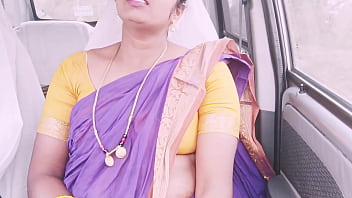 Desi Bhabhi’s Wild Car Ride With Steamy Telugu Whispers.