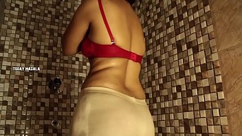 Steamy Mallu Aunty Caught Naked In The Shower At Her Apartment