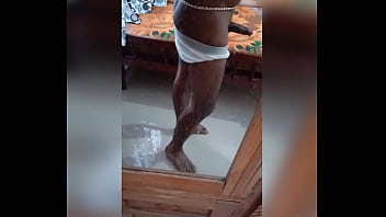 Kerala Mallu Stud Jerking His Massive Cock… Waist Chain Jingling As He Strokes… Aranjaanam…