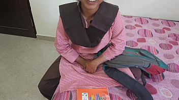 Desi Student Gets Brutally Pounded By Her Teacher In The Coaching Room, Moaning In Hindi As He Takes Her From Behind