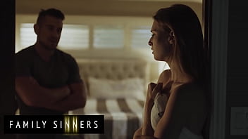 Ashley Lane Expresses Her Deep Gratitude To Her Brother-in-law Dante Colle By Mounting His Thick, Throbbing Cock In A Sinful Family Affair.