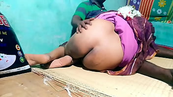 Savoring The Sweet Nectar Of A Mature Desi Aunty’s Pussy With A Young Stud