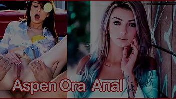 Aspen Ora Gets Bent Over The Hood And Takes It Deep In The Ass