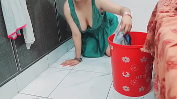 A Seductive Indian Maid Bares Her Luscious Tits And Round Ass For Her Older Landlord, Then Gets Thoroughly Fucked And Sucked In A Steamy Encounter With Passionate Hindi Whispers And Full Romantic Heat