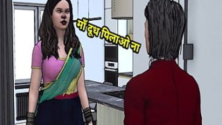 My Steamy Indian Stepmom Gets Ravished By Her Horny Stepson In Hindi