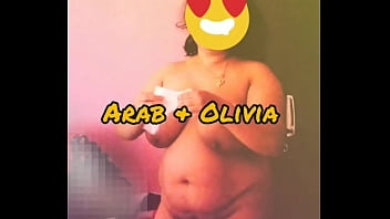 Filthy Bengali Slut Olivia Scrubbing Her Husband’s Hot Load Off Her Massive Tits