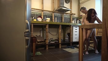 Homemade Step-dad Pounds Submissive Young Brunette Slut