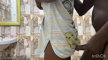 Pounding My Stepmom’s Tight Pussy With My Massive Cock In The Bathroom While Daddy’s Gone