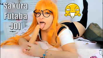 Sakura Futaba’s Scorching Cosplay: A Trilingual Joi That’ll Have You Throbbing In Portuguese, English, And Spanish