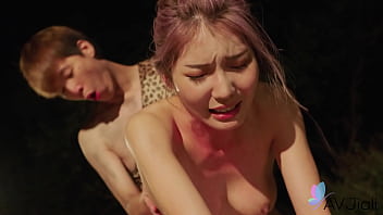 Li Zhiyan, The Chinese Beauty, Gets Pounded Deep And Hard By A Rugged Man In The Heart Of The Wild Forest.