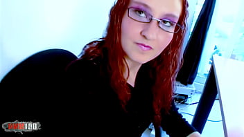 Naughty Ginger Lola Bella Gives A Hands-on Anal Lesson In The Classroom