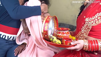 Sizzling Indian Desi Karwa Chauth Night: Hindi Xxx Desi Lust Unleashed