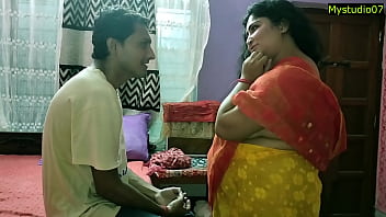 Sizzling Indian Bhabhi Corrupts An Innocent Boy With Her Dirty Desires And Moans