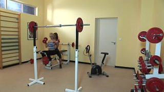 Gym Sluts: A Lesbian Training Session With Two Naughty Girls